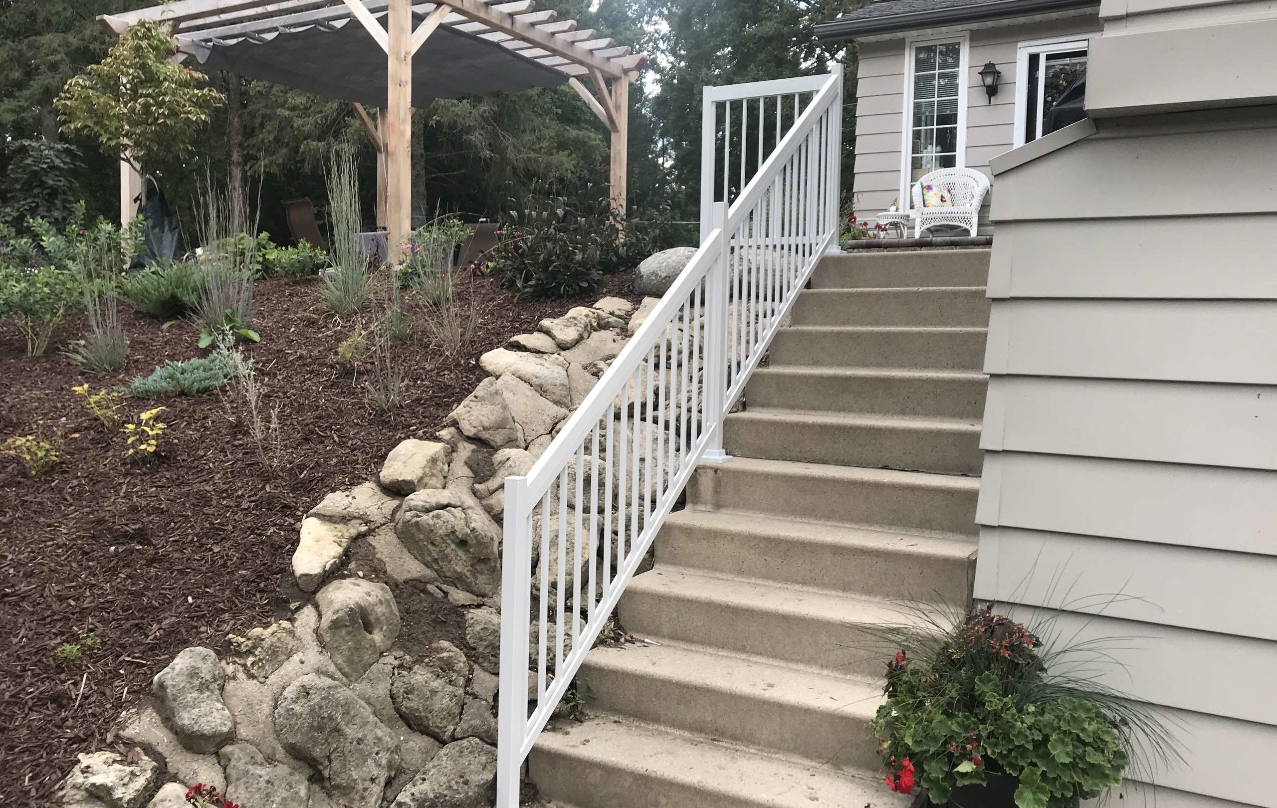 Aluminum Stairs Railings Custom Installation Waterloo