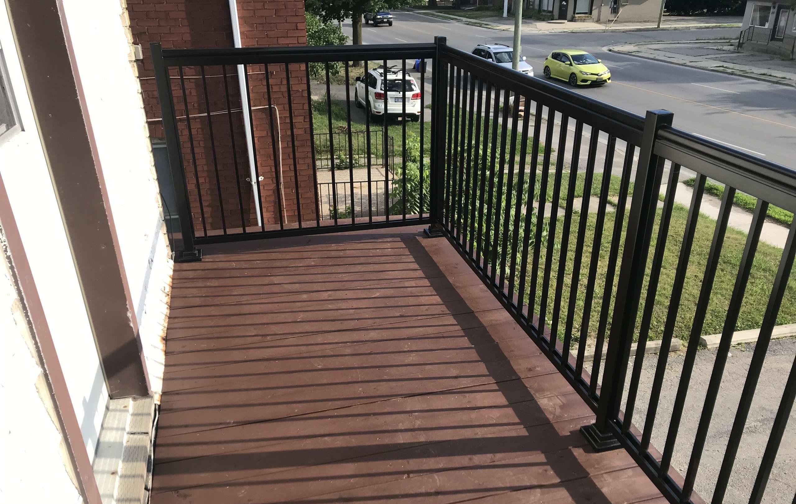 Aluminum Balcony Railings Installation Waterloo