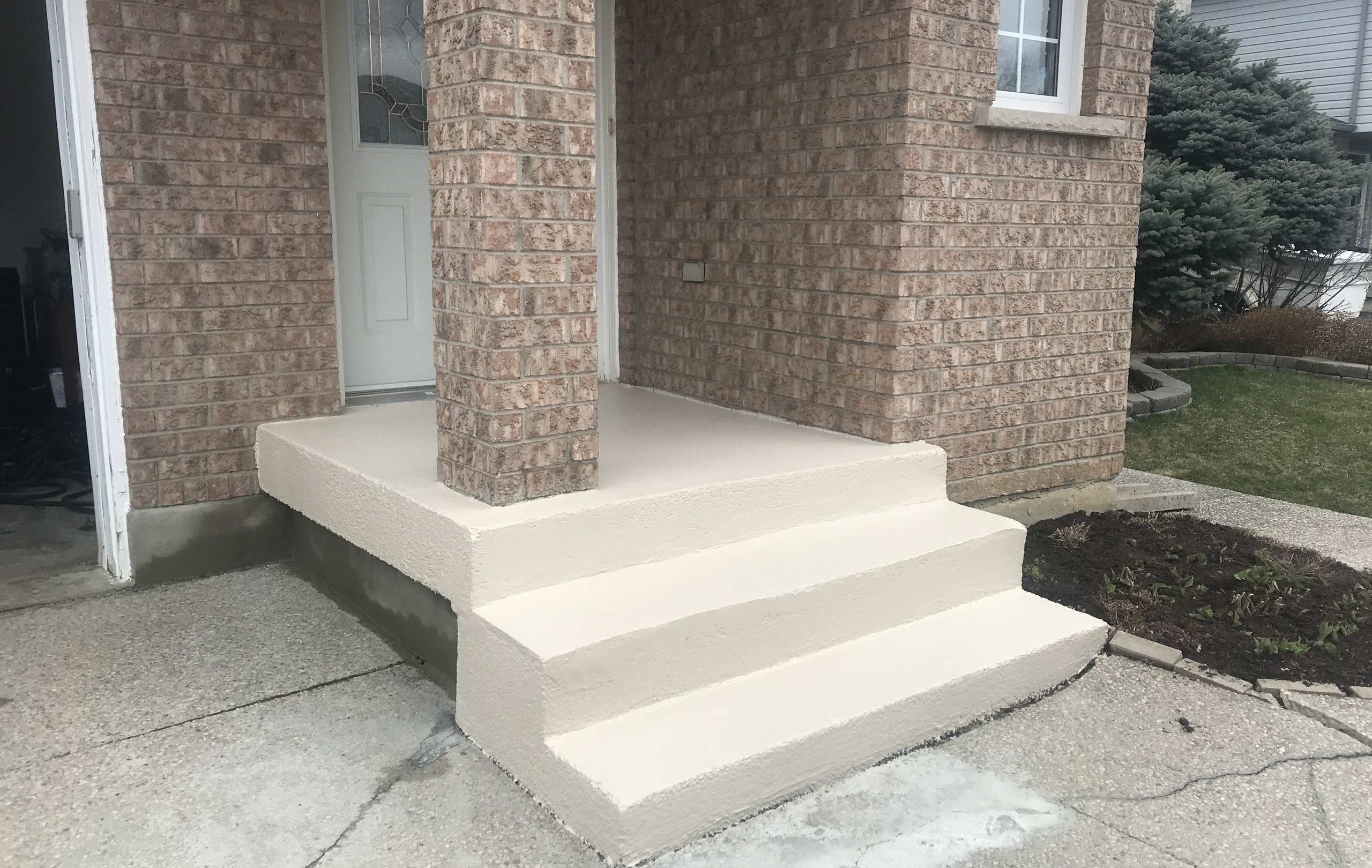 Concrete Porch Repair Resurfacing Kitchener, ON