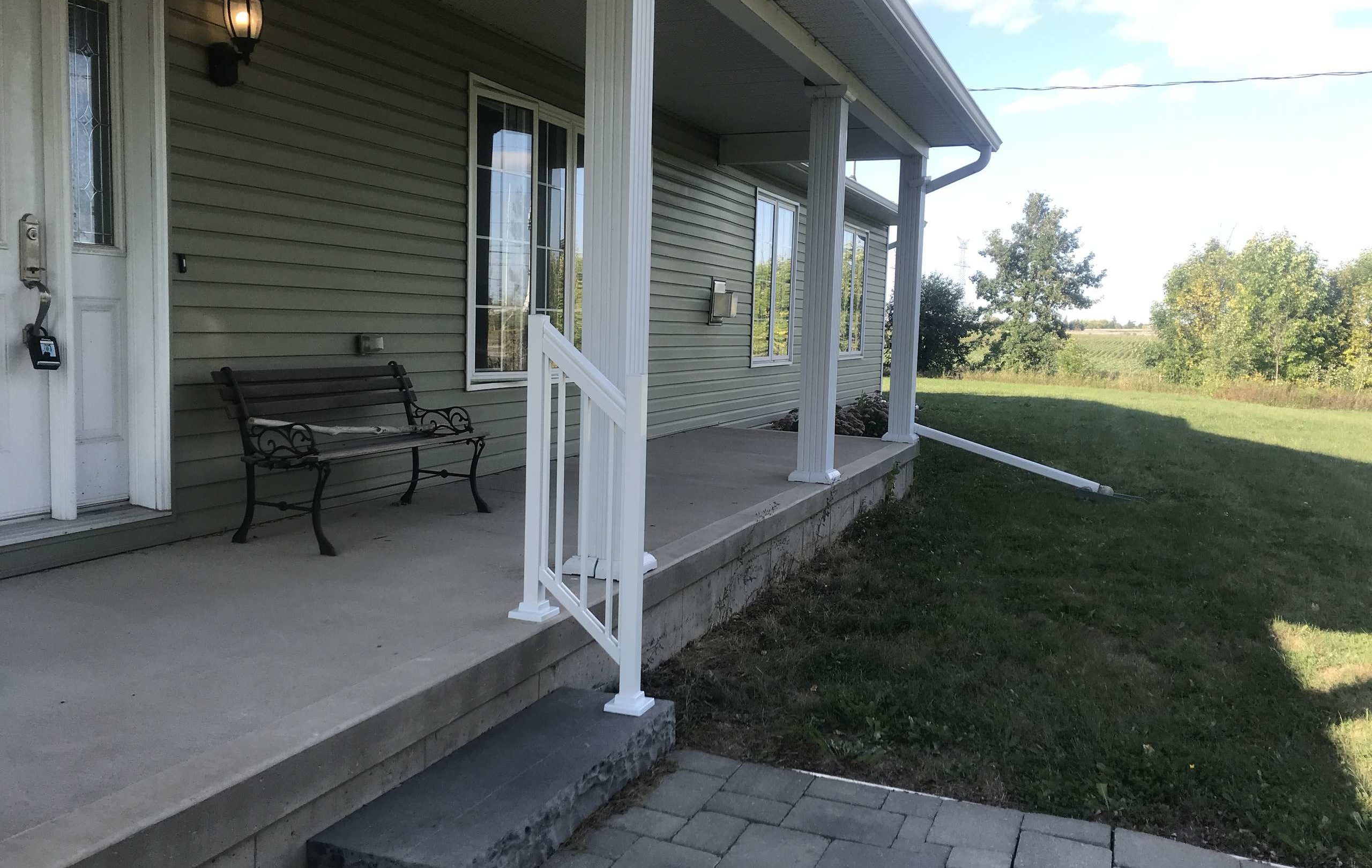 Stand alone Aluminum Step Rail Custom Installation Cambridge